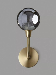 John Lewis Huxley Wall Light, Antique Brass - thumbnail 6