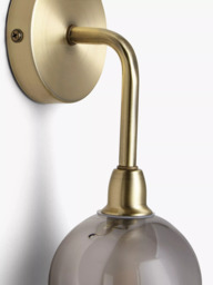 John Lewis Huxley Wall Light, Antique Brass - thumbnail 4