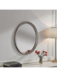Yearn Oval Wall Mirror, 69 x 58cm - thumbnail 2