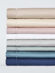 John Lewis Egyptian Cotton Sateen 600 Thread Count Deep Fitted Sheet - thumbnail 5