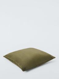 John Lewis Cotton Velvet Cushion - thumbnail 2