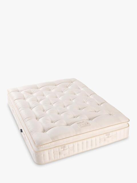 John Lewis British Natural Collection Rosedale Wool Pillowtop 4250 Pocket Spring Mattress, Super King Size - image 1