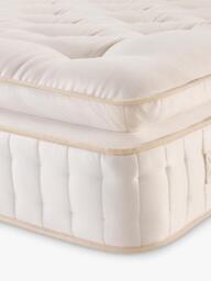 John Lewis British Natural Collection Rosedale Wool Pillowtop 4250 Pocket Spring Mattress, Super King Size - thumbnail 4