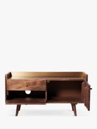 Swoon Fresco Media Unit, Light Brown - thumbnail 6