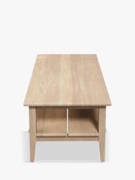 Laura Ashley Calford Washed Oak Coffee Table, Natural - thumbnail 3