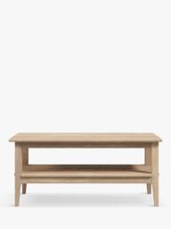 Laura Ashley Calford Washed Oak Coffee Table, Natural - thumbnail 2