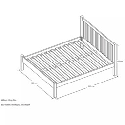 John Lewis Wilton Bed Frame, King Size - thumbnail 6