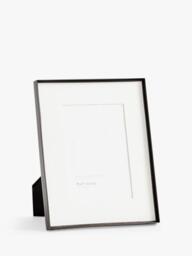 Pottery Barn Stowe Metal Photo Frame & Mount, Black - thumbnail 1