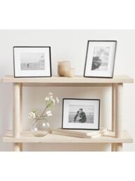 Pottery Barn Stowe Metal Photo Frame & Mount, Black - thumbnail 2