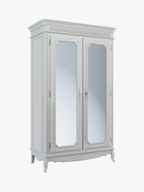 Laura Ashley Provencale 2 Door Mirrored Wardrobe - image 1