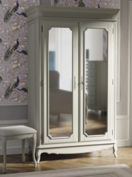 Laura Ashley Provencale 2 Door Mirrored Wardrobe - thumbnail 5