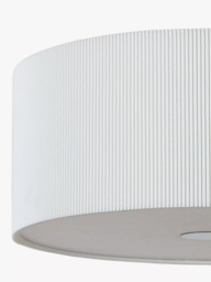John Lewis Micropleated Diffuser Ceiling Light, White - thumbnail 4