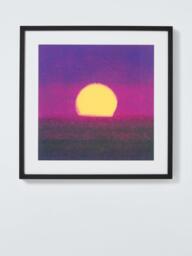 John Lewis Andy Warhol 'Sunset (Purple), 1972' Framed Print & Mount, 52.5 x 52.5cm