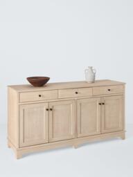 John Lewis Lynton 3 Drawer, 4 Door Sideboard, Natural - thumbnail 5