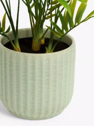 John Lewis Artificial Bamboo Plant in Ceramic Pot, Green - thumbnail 2