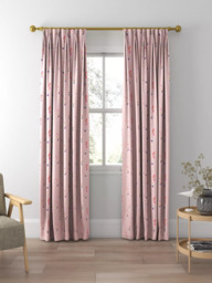 Harlequin Balancing Made to Measure Curtains or Roman Blind, Blossom/Raspberry - thumbnail 5