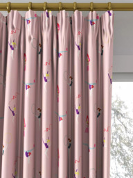 Harlequin Balancing Made to Measure Curtains or Roman Blind, Blossom/Raspberry - thumbnail 2