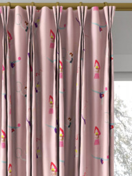 Harlequin Balancing Made to Measure Curtains or Roman Blind, Blossom/Raspberry - thumbnail 6
