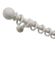 John Lewis Wooden Curtain Pole, Dia.35mm