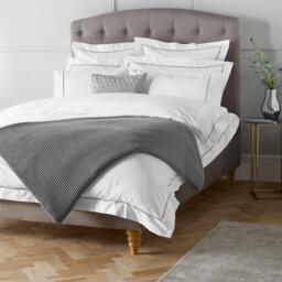 John Lewis Annecy Egyptian Cotton Embroidered Percale 200 Thread Count Bedding