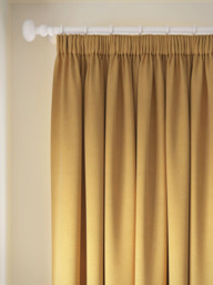 John Lewis Textured Weave Ultra Thermal Lined Pencil Pleat Door Curtain - thumbnail 4