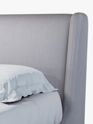 John Lewis Mid-Century Sweep Upholstered Bed Frame, Double - thumbnail 6