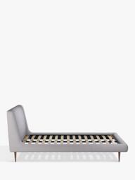 John Lewis Mid-Century Sweep Upholstered Bed Frame, Double - thumbnail 4