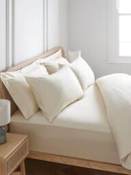 John Lewis Temperature Balance Cotton Sateen 400 Thread Count Deep Fitted Sheet - thumbnail 2