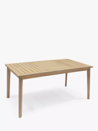 KETTLER Hampton 6-Seater Acacia Wood Garden Dining Table & Chairs, Natural/Sage - thumbnail 3