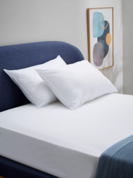 John Lewis Synthetic Soft Touch Washable Standard Pillow Pair, Medium - thumbnail 3