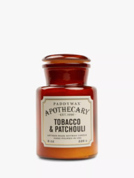 Paddywax Apothecary Tobacco & Patchouli Scented Candle, 226g - thumbnail 2