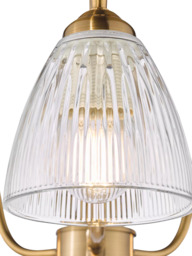 Där Glynis 3 Arm Semi Flush Ceiling Light - thumbnail 4