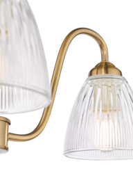 Där Glynis 3 Arm Semi Flush Ceiling Light - thumbnail 5