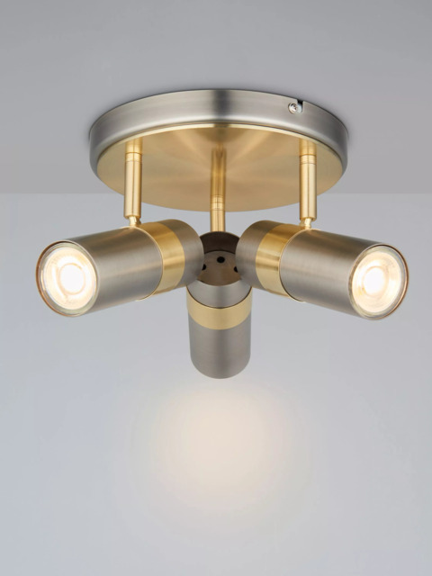 John Lewis Obi 3 Circular Spotlight Ceiling Plate - image 1