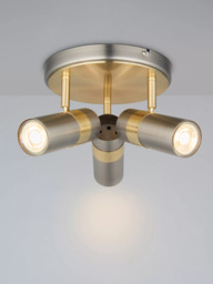 John Lewis Obi 3 Circular Spotlight Ceiling Plate