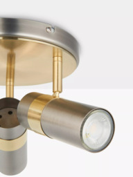 John Lewis Obi 3 Circular Spotlight Ceiling Plate - thumbnail 3