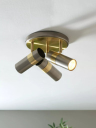 John Lewis Obi 3 Circular Spotlight Ceiling Plate - thumbnail 4