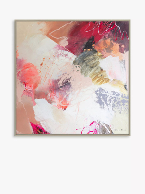 John Lewis Natasha Barnes 'All My Love' Framed Canvas Print, 106 x 106cm, Multi - image 1