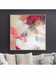 John Lewis Natasha Barnes 'All My Love' Framed Canvas Print, 106 x 106cm, Multi - thumbnail 2