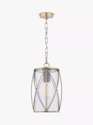 Laura Ashley Beckworth Pendant Ceiling Light, Antique Brass - thumbnail 4