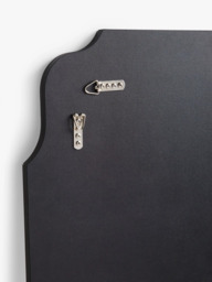 John Lewis Smoke Edge Wall Mirror, 90 x 60cm, Smoke - thumbnail 4