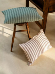 Piglet in Bed Pembroke Stripe Rectangular Cushion Cover - thumbnail 2