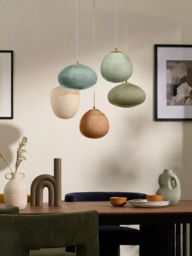 MADE Adrienne 5 Light Cluster Pendant Ceiling Light, Green - thumbnail 2