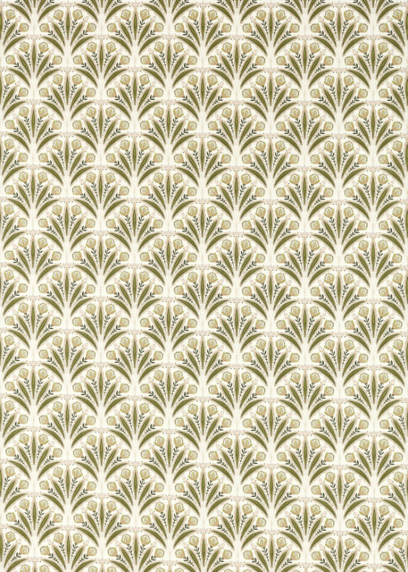 Clarke & Clarke Attingham Made to Measure Curtains or Roman Blind, Sage/Blush - image 1