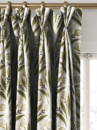 Clarke & Clarke Attingham Made to Measure Curtains or Roman Blind, Sage/Blush - thumbnail 6
