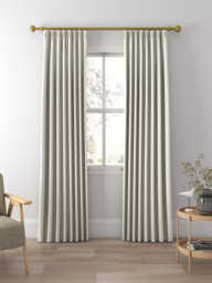 John Lewis Textured Twill Made to Measure Curtains or Roman Blind, Flint - thumbnail 3