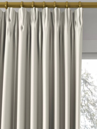 John Lewis Textured Twill Made to Measure Curtains or Roman Blind, Flint - thumbnail 2