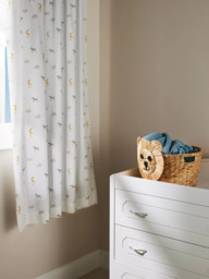 John Lewis Safari & Friends Pencil Pleat Pair Blackout Lined Children's Curtains - thumbnail 2