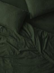 Piglet in Bed Plain Linen Bedding - thumbnail 1