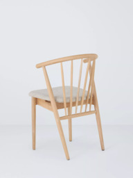 John Lewis Kinross II Dining Chair, Oak/Upholstered Seat - thumbnail 4